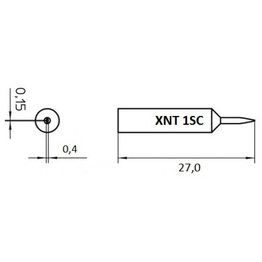 XNT1SC - Chisel Tip Slim XNT1SC - Chisel Tip Slim